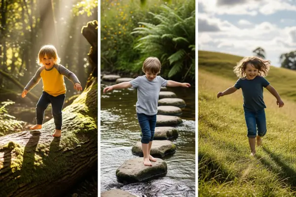 O Contato com a Natureza Impulsiona o Desenvolvimento Motor Infantil