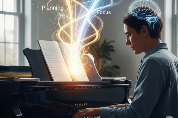 O impacto do aprendizado de um instrumento musical no desenvolvimento de funções executivas