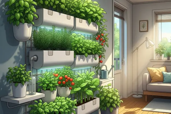 Jardinagem Urbana para Construir Hortas Verticais em Pequenos Apartamentos