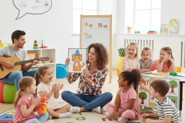 Desenvolvendo consciência fonêmica através de rimas, músicas e desafios de palavras