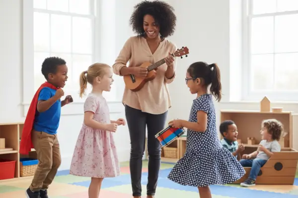 Meios de Desenvolver a Linguagem Oral Integrando Música, Movimentos e Jogos Simbólicos