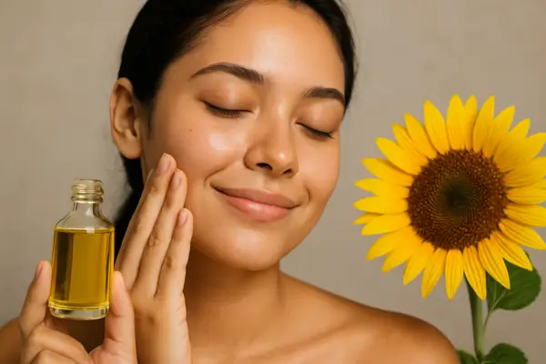 O Óleo de girassol clareia a pele? Mitos e verdades