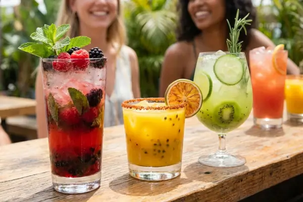 Sabores Inesquecíveis Coqueteis de Frutas sem Álcool